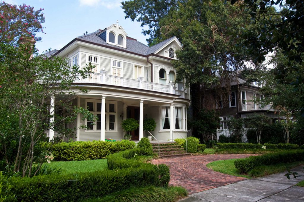 A home in uptown New Orleans, LA